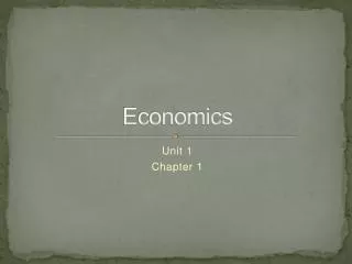 Economics