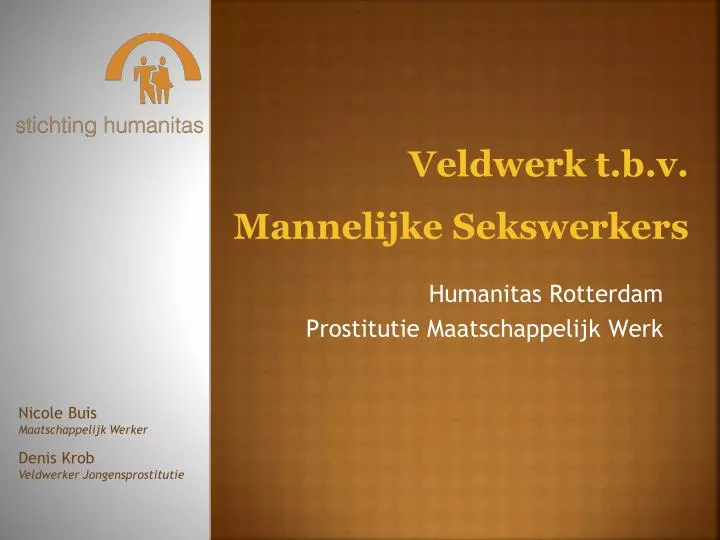 humanitas rotterdam prostitutie maatschappelijk werk