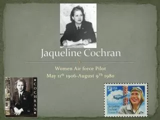 Jaqueline Cochran