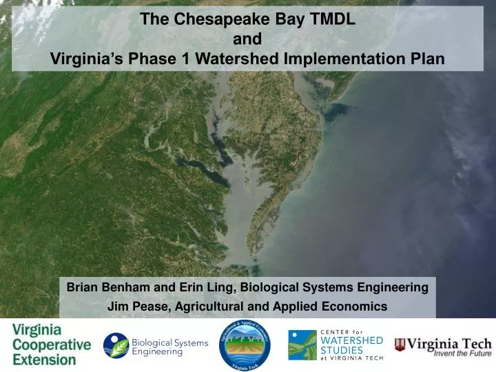 the chesapeake bay tmdl and virginia s phase 1 watershed implementation plan