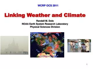 WCRP OCS 2011