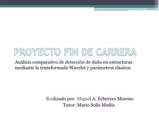 proyecto fin de carrera