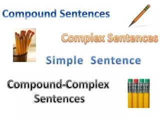 Compound Sentences