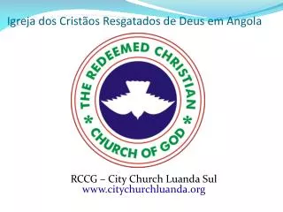 igreja dos crist os resgatados de deus em angola