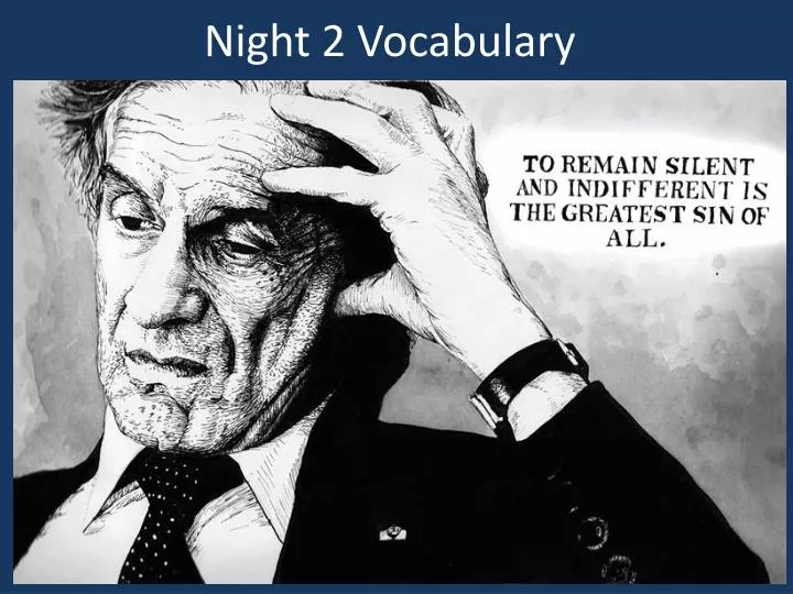 night 2 vocabulary