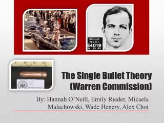 The Single Bullet Theory (Warren Commission)