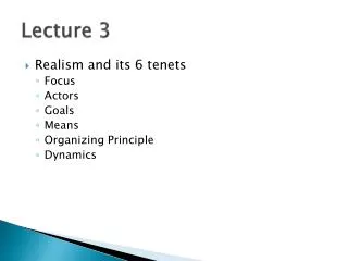 lecture 3