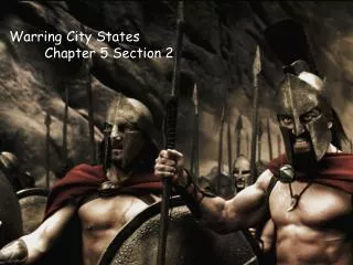 Warring City States Chapter 5 Section 2