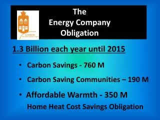 The Energy Company Obligation