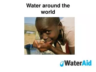 Water around the world