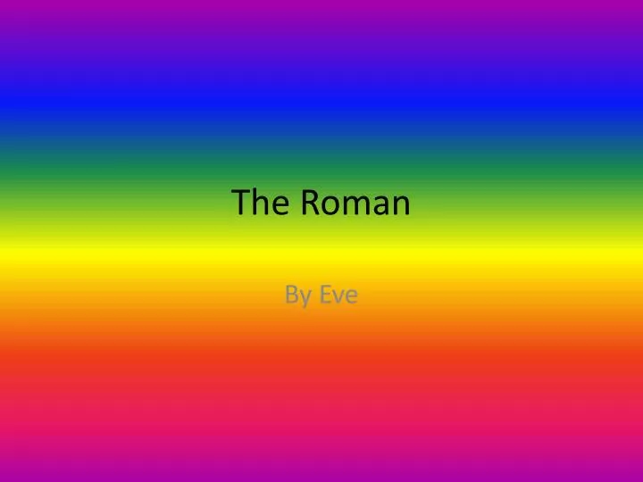 the roman