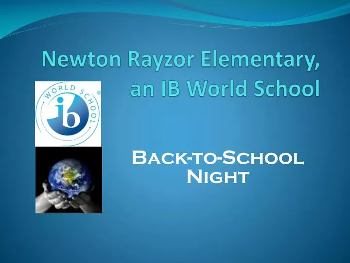 newton rayzor elementary an ib world school