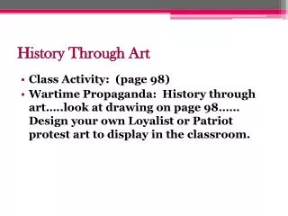 History Through Art