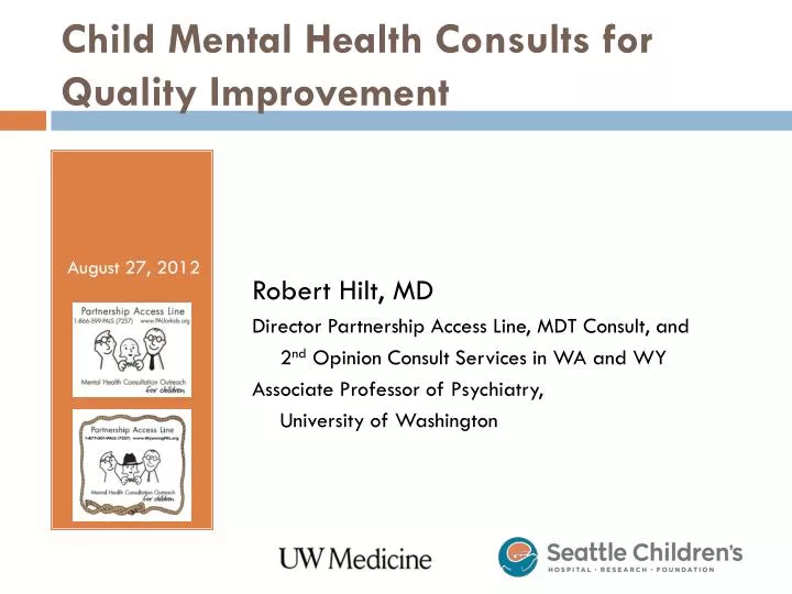 child mental health consults for quality improvement