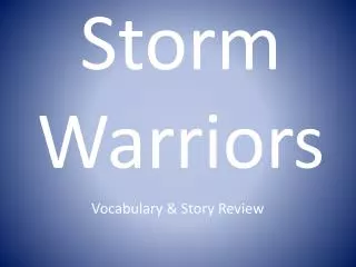 Storm Warriors