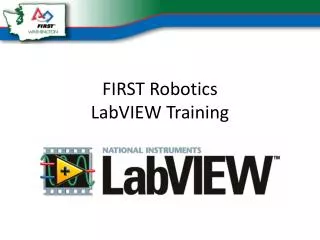 FIRST Robotics LabVIEW Training