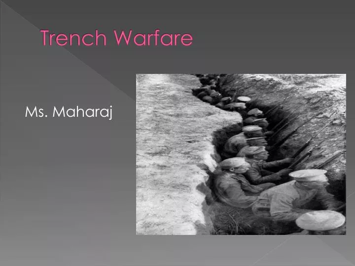 trench warfare