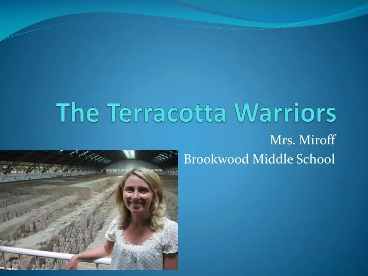 the terracotta warriors