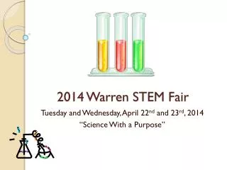 2014 Warren STEM Fair