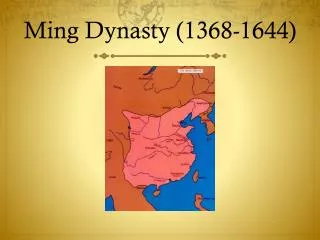 Ming Dynasty (1368-1644)