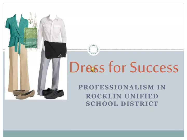 dress for success