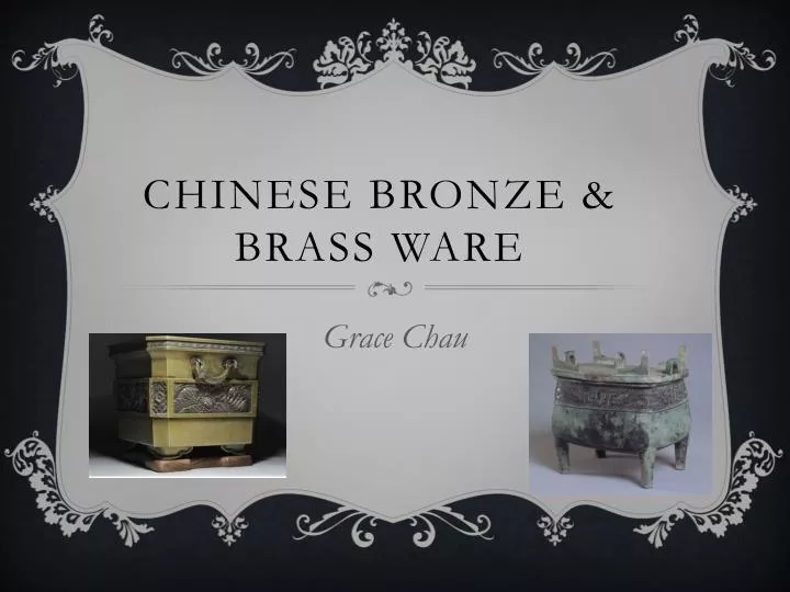 chinese bronze brass ware