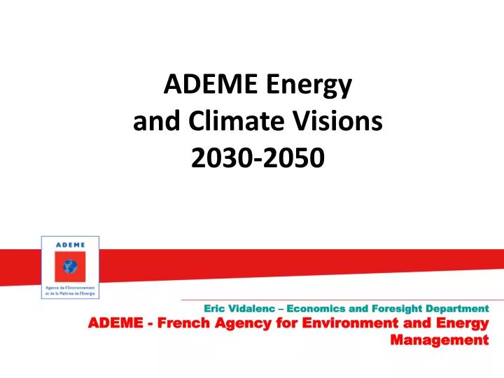 ademe energy and climate visions 2030 2050