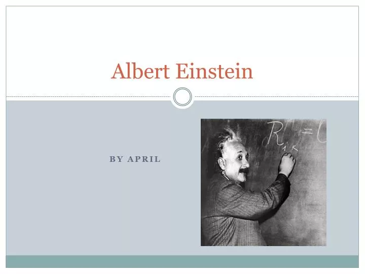 albert einstein