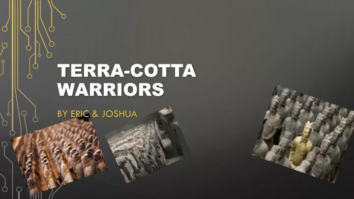 terra cotta warriors