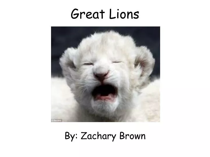 great lions
