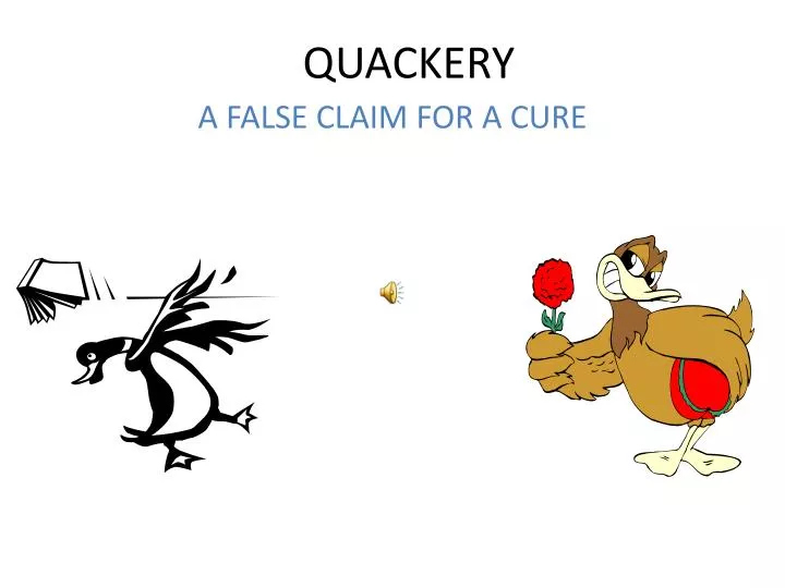 quackery