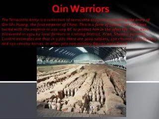 Qin Warriors