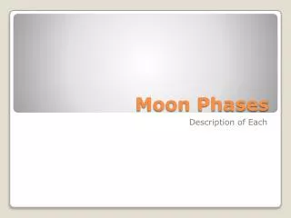 moon phases