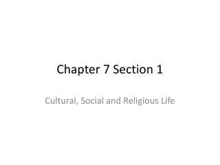 chapter 7 section 1