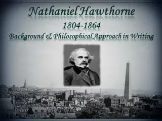 Nathaniel Hawthorne Background