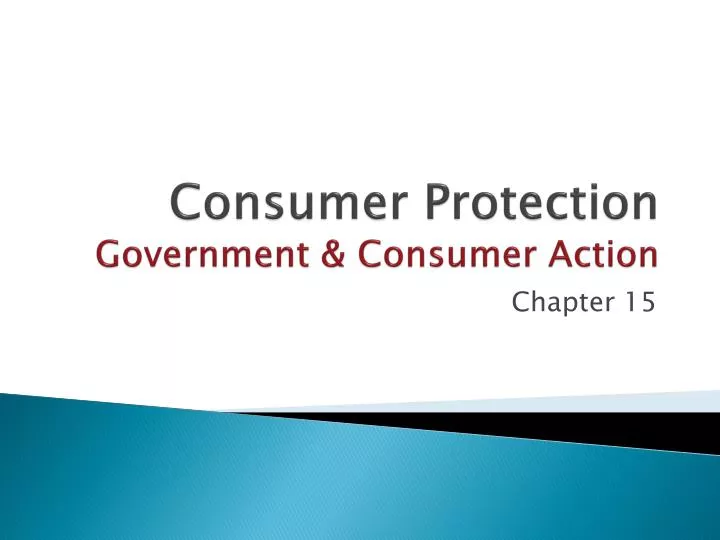 consumer protection government consumer action