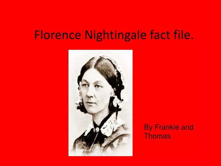 florence nightingale fact file