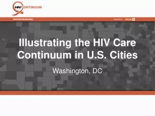 Illustrating the HIV Care Continuum in U.S. Cities