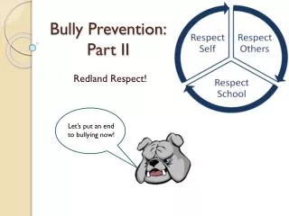 Bully Prevention: Part II