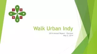 Walk Urban Indy