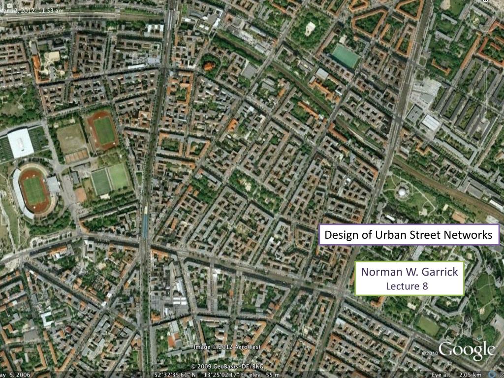 PPT - Design of Urban Street Networks PowerPoint Presentation, free ...