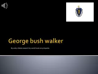 George bush walker