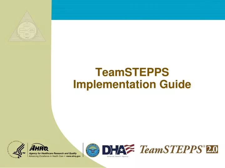 teamstepps implementation guide