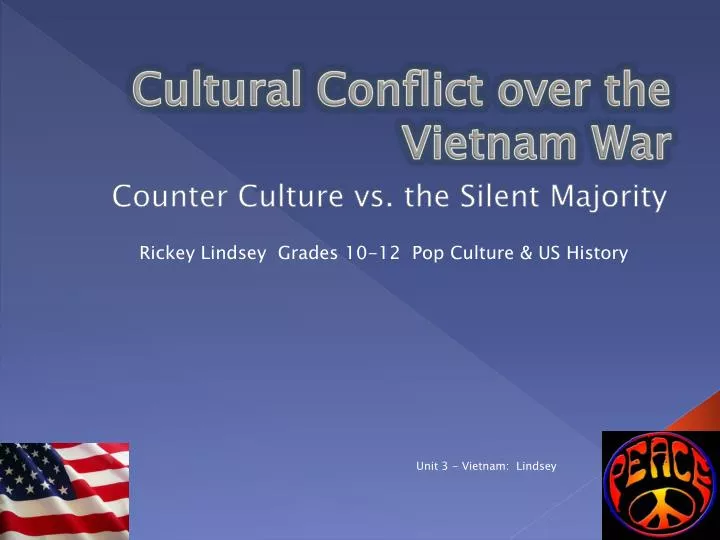 cultural conflict over the vietnam war