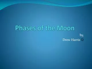 Phases of the Moon