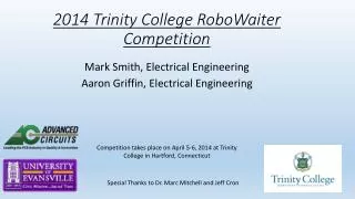 2014 Trinity College RoboWaiter Competition