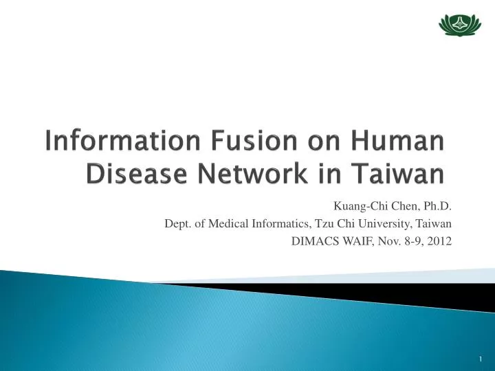 information fusion on human disease network in taiwan