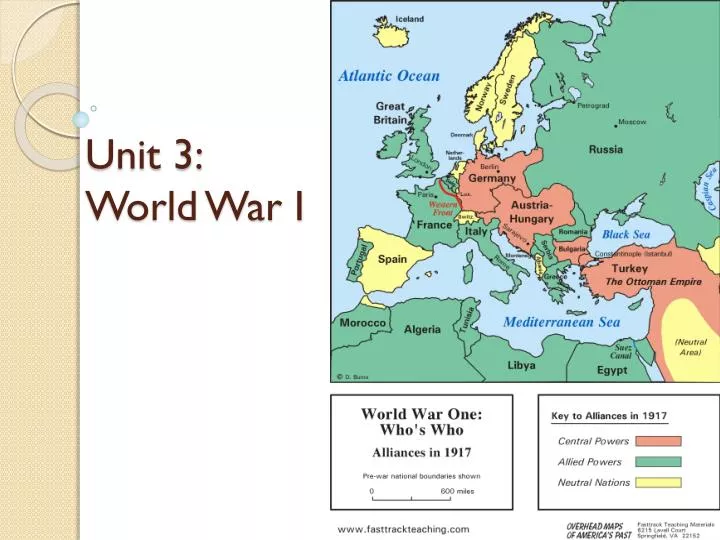 unit 3 world war i