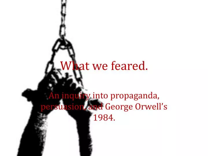 what we feared