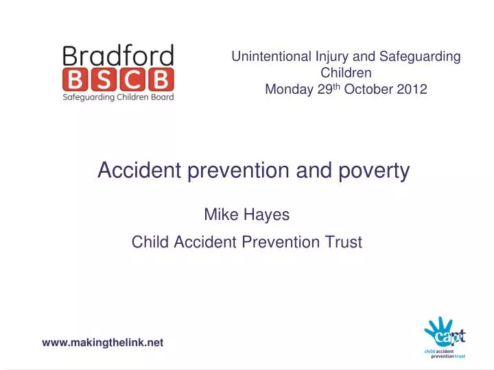 accident prevention and poverty
